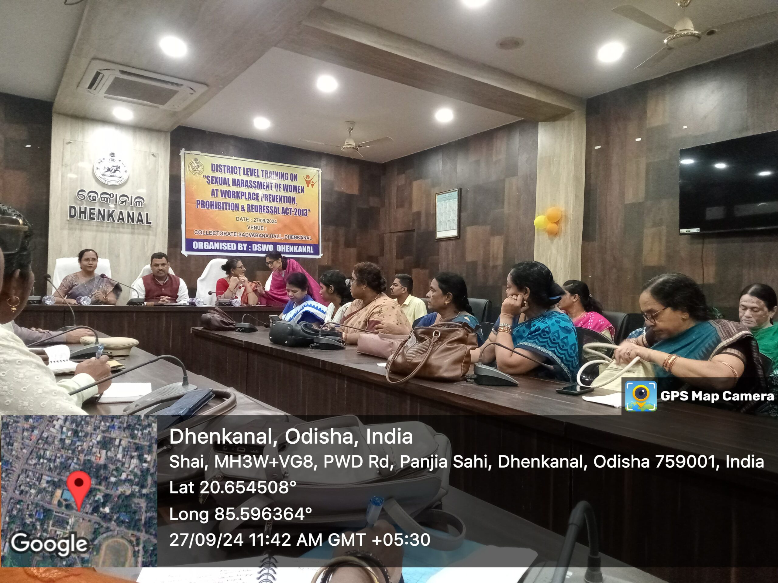 Sexual Harrasment of Women at Workplace One Day  District Level Training